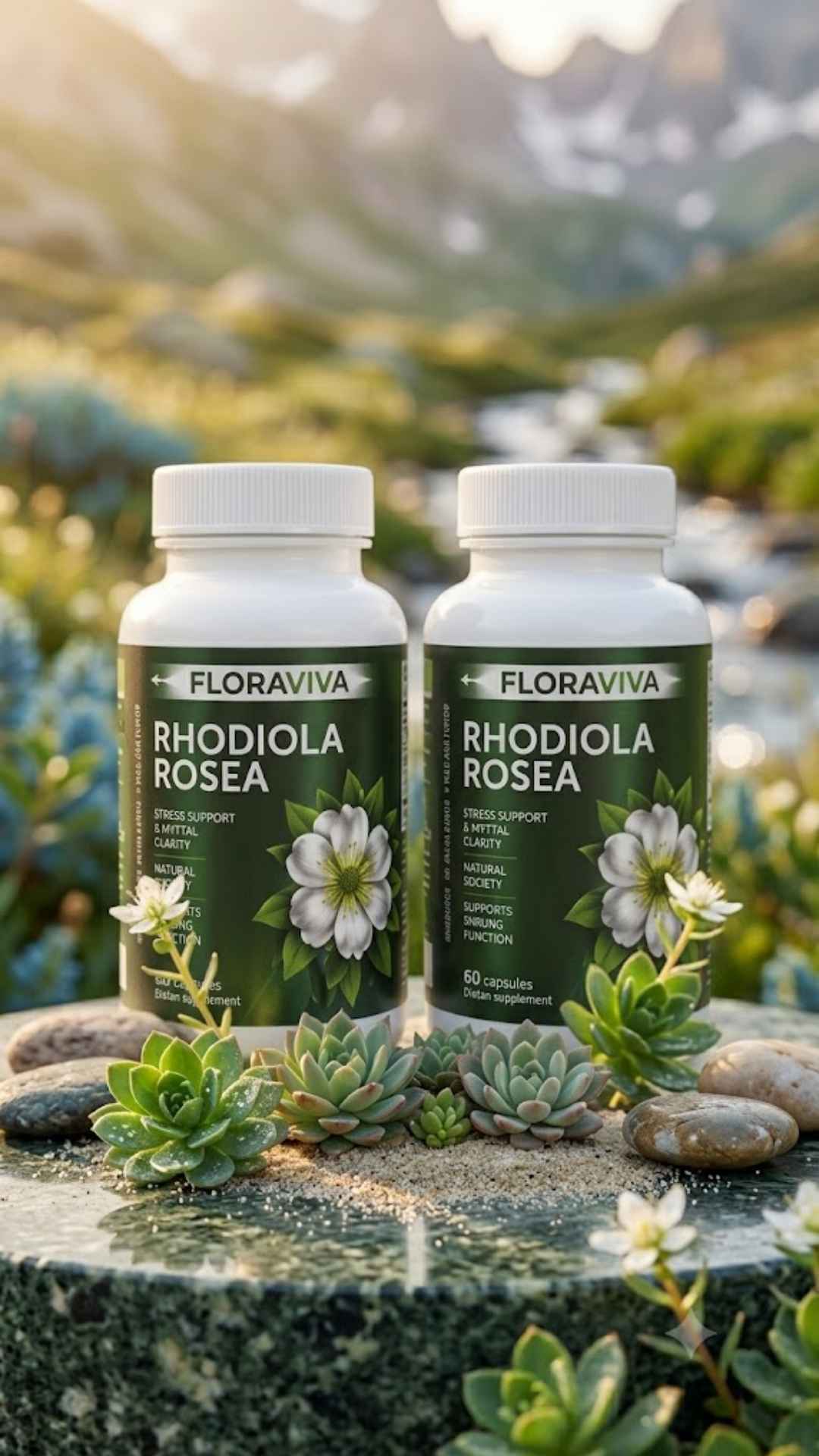 Rhodiola Rosea – Energía, Enfoque y Bienestar Natural
