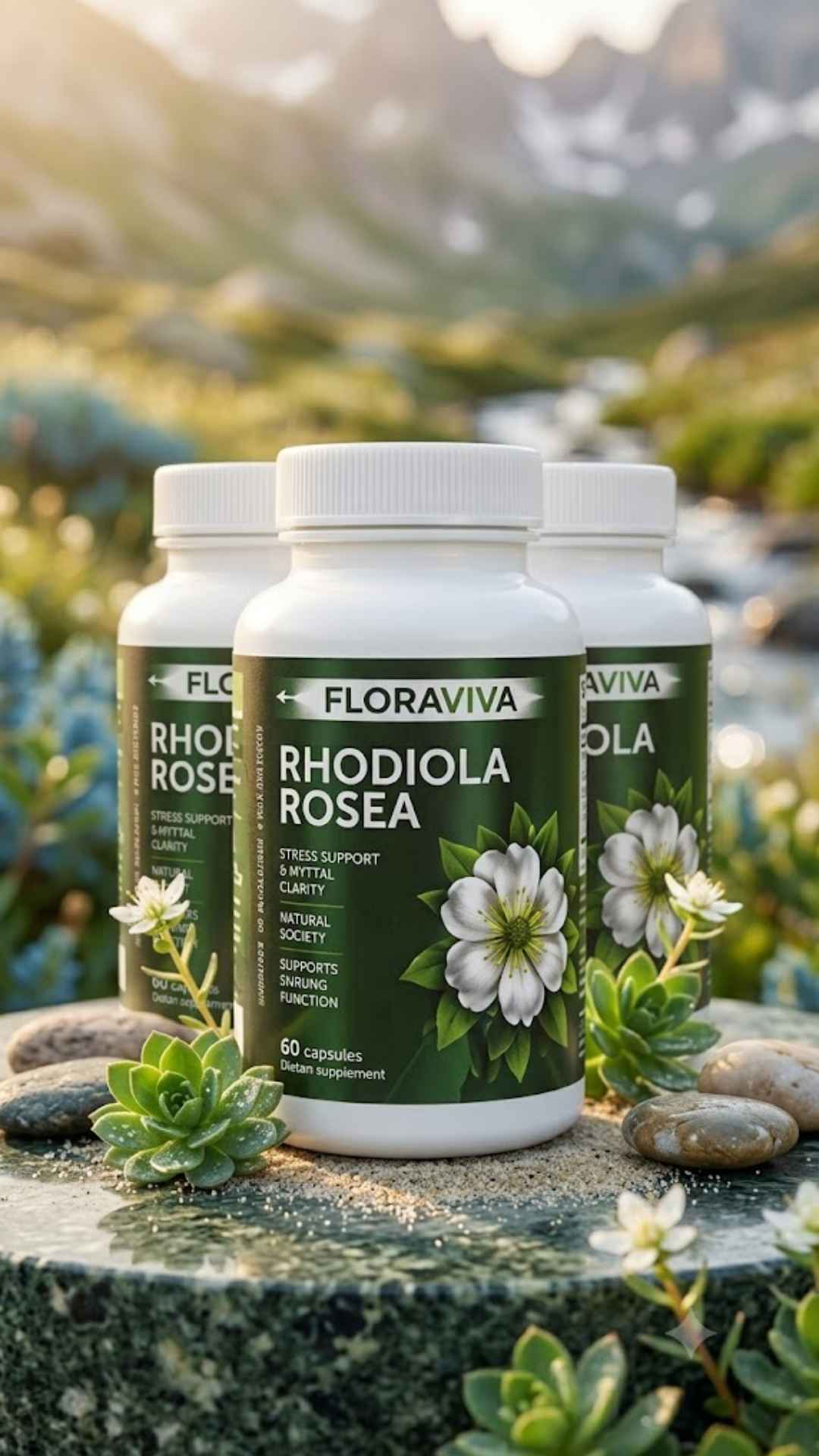 Rhodiola Rosea – Energía, Enfoque y Bienestar Natural