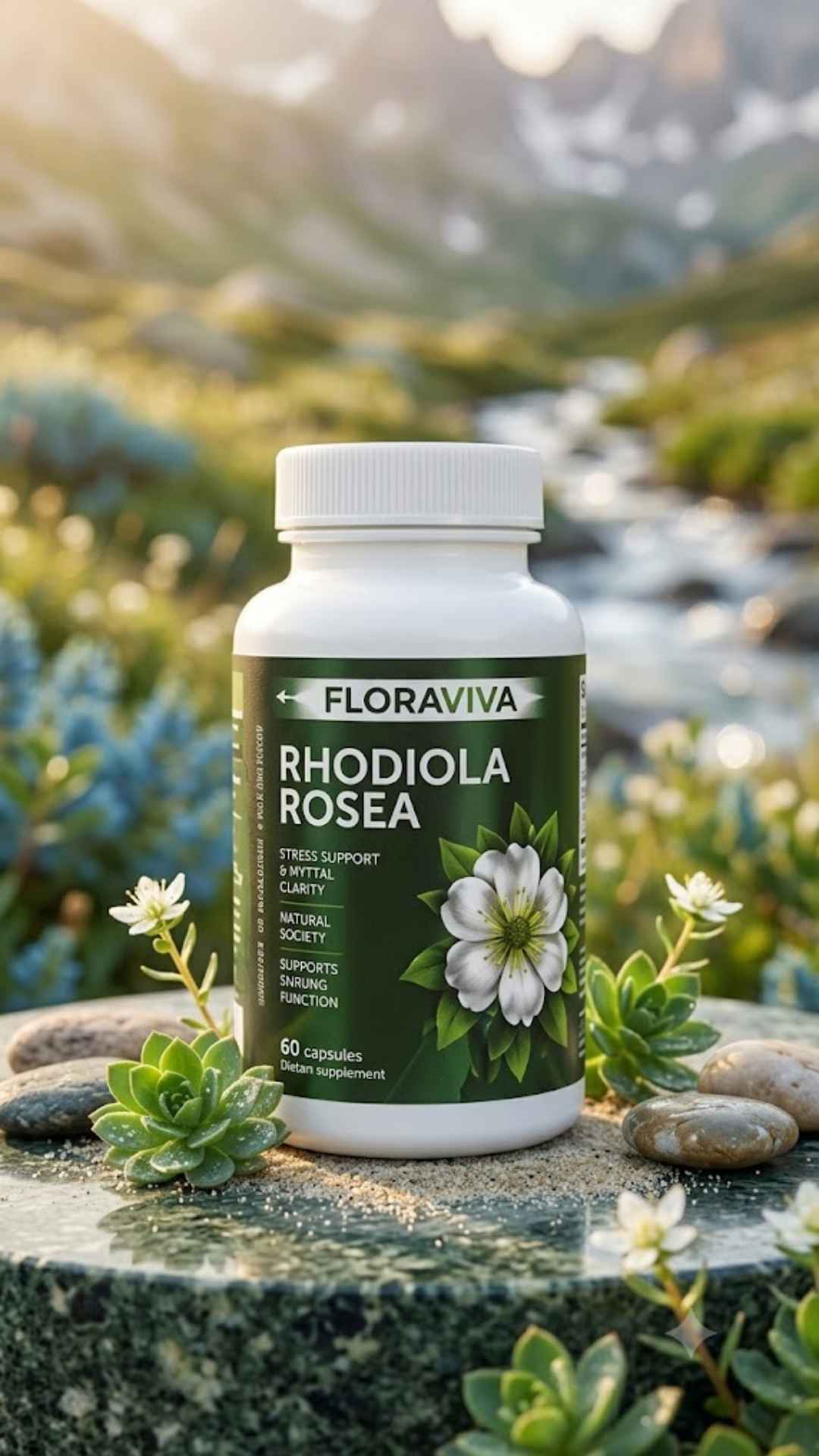 Rhodiola Rosea – Energía, Enfoque y Bienestar Natural